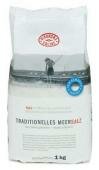 Traditionelles Meersalz 1kg - fein, jodiert, unraffiniert